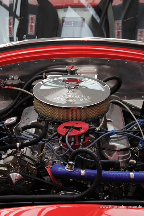 Der Motorraum von Road Runner